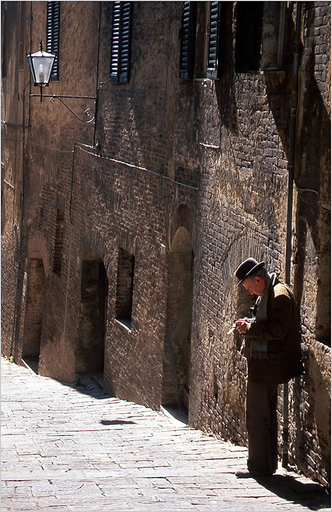Europe The Man in the Street, Siena
